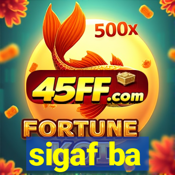 sigaf ba